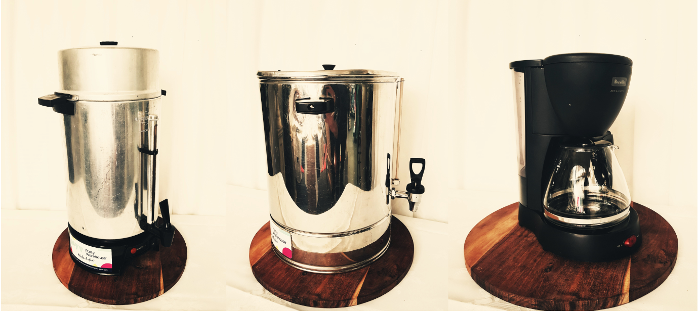 Urn Hire Hot Water Urns, Coffee Urns, Catering Equipment Christchurch